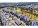 Aerial view of condo building near golf course at 4878 Luster Leaf Circle # 404, Myrtle Beach, SC 29577