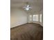 Well-lit bedroom with carpeted floor and ceiling fan at 4878 Luster Leaf Circle # 404, Myrtle Beach, SC 29577
