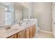 Elegant bathroom with double vanity and a large shower at 296 Palmetto Glen Dr., Myrtle Beach, SC 29588