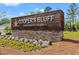 Cooper's Bluff community entrance sign at 1099 Saltgrass Way, Myrtle Beach, SC 29588