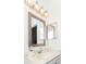 Bathroom features vanity with sink and mirror, and light fixture at 4878 Dahlia Ct. # 24-304, Myrtle Beach, SC 29577