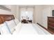 Main bedroom with a comfortable bed and a built-in workspace at 4878 Dahlia Ct. # 24-304, Myrtle Beach, SC 29577