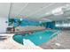 Cool off in this refreshing indoor pool with tropical mural at 2201 S Ocean Blvd. # 1404, Myrtle Beach, SC 29577