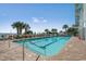 Enjoy this expansive outdoor pool, steps from the beach at 2201 S Ocean Blvd. # 1404, Myrtle Beach, SC 29577