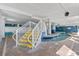 Steps leading to a lazy river style pool at 2201 S Ocean Blvd. # 1404, Myrtle Beach, SC 29577