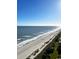 Expansive ocean view, showcasing the beach and clear blue water at 2201 S Ocean Blvd. # 1404, Myrtle Beach, SC 29577