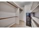 Large walk-in closet with shelves and a hanging rod at 3701 South Green Sea Rd., Loris, SC 29569