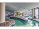 Relaxing indoor pool with a lazy river feature at 7100 Ocean Blvd. N # 825, Myrtle Beach, SC 29572