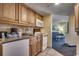 Well-equipped kitchen with granite countertops at 7100 Ocean Blvd. N # 825, Myrtle Beach, SC 29572