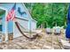 Charming garage with a hammock and patio furniture at 713 Shell Point Ct., Longs, SC 29568