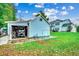Detached garage with space for two vehicles and additional storage at 713 Shell Point Ct., Longs, SC 29568