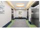 Modern lobby with elevators and stylish decor at 300 N Ocean Blvd. # 128, North Myrtle Beach, SC 29582
