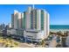 Oceanfront high-rise building with parking and beach access at 300 N Ocean Blvd. # 128, North Myrtle Beach, SC 29582