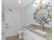 Bathroom with a bathtub, shower, and granite countertop at 6001 - 8016 S Kings Hwy., Myrtle Beach, SC 29575