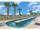 Lazy river pool and hot tub with beach views at 1625 S Ocean Blvd. # 1002, North Myrtle Beach, SC 29582
