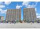 Crescent Shores oceanfront building with beach access at 1625 S Ocean Blvd. # 1002, North Myrtle Beach, SC 29582
