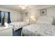 Bedroom with two twin beds and ocean themed decor at 1625 S Ocean Blvd. # 1002, North Myrtle Beach, SC 29582