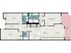 Floor plan showcasing a 2-bedroom, 2-bathroom condo with an open layout at 1625 S Ocean Blvd. # 1002, North Myrtle Beach, SC 29582