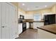 Kitchen with stainless steel appliances and white cabinets at 332 Sebastian Dr., Myrtle Beach, SC 29588