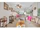 Living Room with couches, coffee table, and fireplace at 310 73Rd Ave. N # 5-C, Myrtle Beach, SC 29572