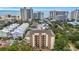 Aerial view of a condo building near the beach and other high-rise hotels at 310 73Rd Ave. N # 5-C, Myrtle Beach, SC 29572
