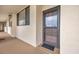 Exterior view of condo entryway with door and screen at 310 73Rd Ave. N # 5-C, Myrtle Beach, SC 29572
