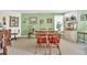 Dining area with table and chairs, in a beachy style at 310 73Rd Ave. N # 5-C, Myrtle Beach, SC 29572
