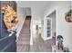 Bright and spacious entryway with stairs and French doors at 438 Archer Ct., Conway, SC 29526