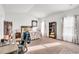 Bright bedroom with carpeted floor and large windows at 438 Archer Ct., Conway, SC 29526