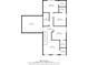 Two-story home floor plan, showcasing multiple bedrooms and bathrooms at 438 Archer Ct., Conway, SC 29526