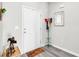 Inviting entryway with coat rack, mirror, and decorative elements at 438 Archer Ct., Conway, SC 29526