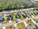 Aerial view showcasing a house's location within a residential neighborhood at 438 Archer Ct., Conway, SC 29526