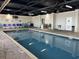 Inviting indoor swimming pool with lounge chairs at 201 74Th Ave. N # 1134, Myrtle Beach, SC 29572