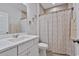 Bathroom with a single vanity and shower/tub combo at 7274 Sarteano Dr., Myrtle Beach, SC 29572