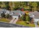 Aerial view of a townhouse community near a golf course at 493 Shellbank Dr. # 2-B, Longs, SC 29568