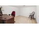 Small home office space with a desk and chairs at 493 Shellbank Dr. # 2-B, Longs, SC 29568