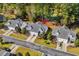 Aerial view of townhouses and golf course at 493 Shellbank Dr. # 2-B, Longs, SC 29568