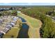 Aerial view of golf course and neighborhood at 493 Shellbank Dr. # 2-B, Longs, SC 29568