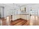 Kitchen island with granite countertop and storage at 879 Waterton Ave., Myrtle Beach, SC 29579