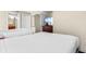 Condo bedroom with two double beds and bathroom access at 5200 N Ocean Blvd. # 1231, Myrtle Beach, SC 29577