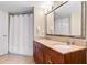 Bathroom with double sinks and a shower at 5200 N Ocean Blvd. # 1231, Myrtle Beach, SC 29577