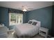 Bedroom with a double bed and a ceiling fan at 172 Collins Glen Dr., Murrells Inlet, SC 29576