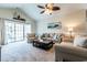 Bright living room with access to balcony and ocean views at 4880 Dahlia Ct. # 305, Myrtle Beach, SC 29577