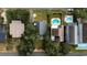 Aerial view of houses with pools at 114 N Pinewood Dr. N, Surfside Beach, SC 29575