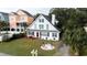 Charming two-story home with a lighthouse at 114 N Pinewood Dr. N, Surfside Beach, SC 29575