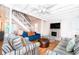 Open living room showcasing a cozy seating area at 114 N Pinewood Dr. N, Surfside Beach, SC 29575
