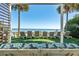 Beachfront view from a relaxing cabana at 2700 N Ocean Blvd. # 1554, Myrtle Beach, SC 29577