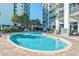 Resort-style pool with plenty of deck space at 2700 N Ocean Blvd. # 1554, Myrtle Beach, SC 29577