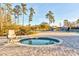 Relaxing hot tub area with accessible entry at 651 Wallace Dr., Little River, SC 29566