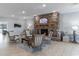 Elegant lobby with stone fireplace and comfortable seating at 651 Wallace Dr., Little River, SC 29566